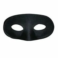 Mascherina Per Occhi Bambini Nera Maschere Carnevale