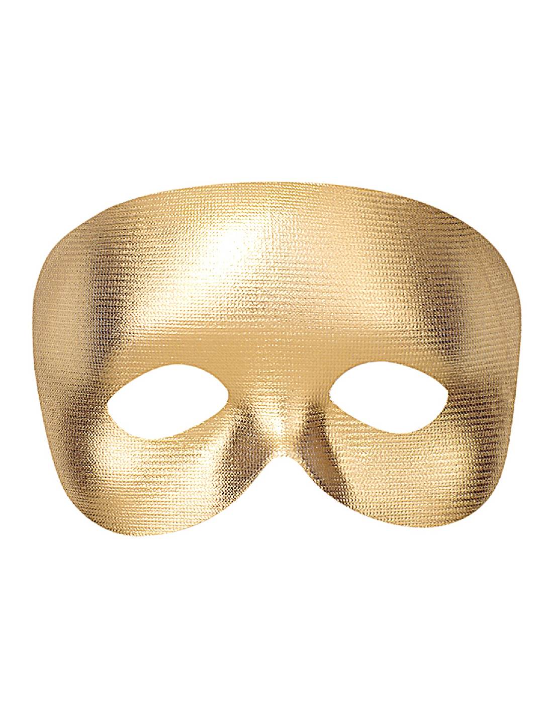 Maschera Di Carnevale Dorata Domino Phantom