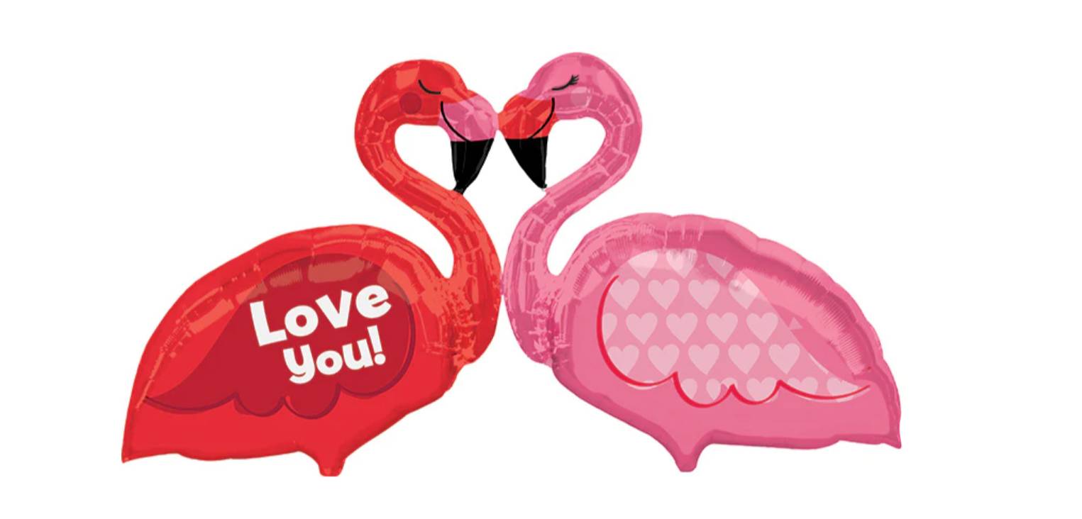 Palloncino Sagomato Flamingo 46"