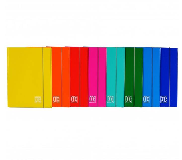 Cartellina Con Elastico 3 Lembi One Color Colori Forti 35cm