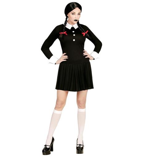 Vestito Mercoledì Famiglia Addams Taglia XS Costume Halloween