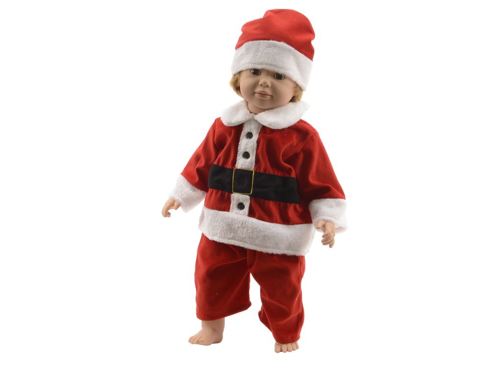 Costume Natalizio Bambino 1-3 Anni Babbo Natale