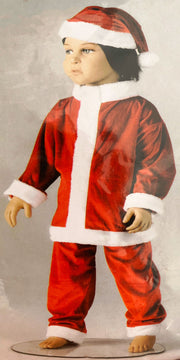 Costume Natalizio Bambino 5-7 Anni Babbo Natale