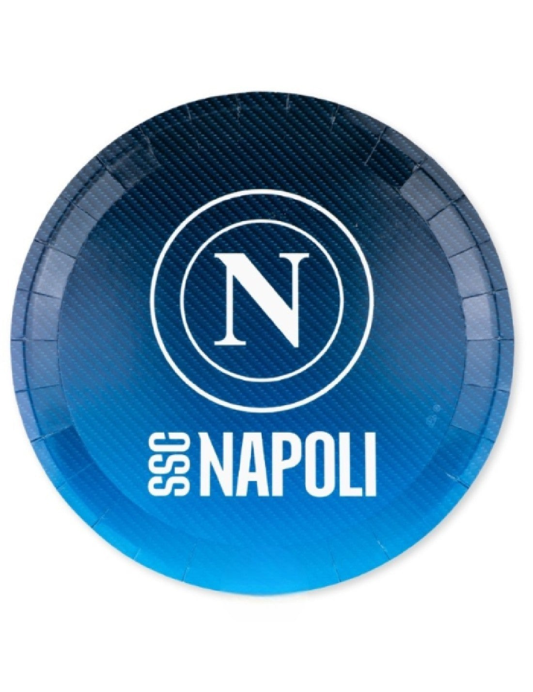 Piatti Dessert Di Carta SSC Napoli 22cm 6pz