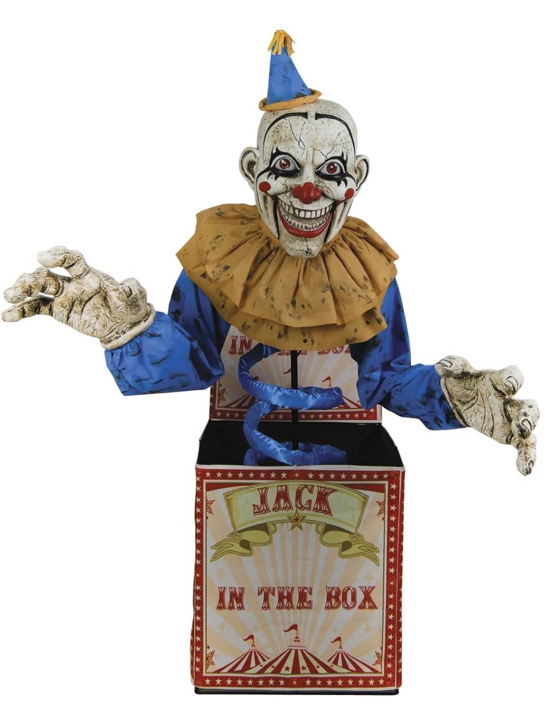 Pagliaccio Animato Di Halloween Jack In The Box 2,1m