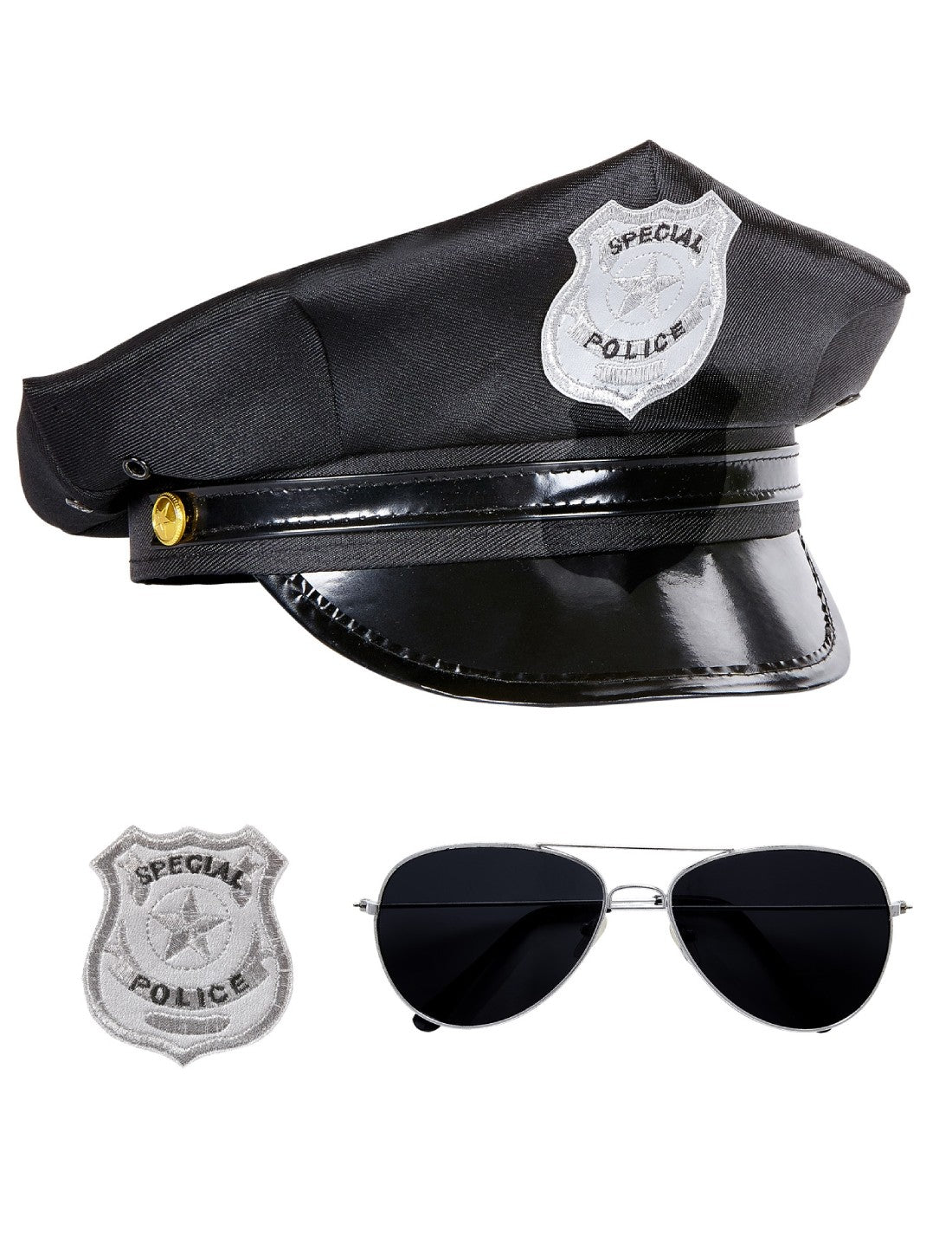 Costume Di Carnevale Adulto Vestito Poliziotto
