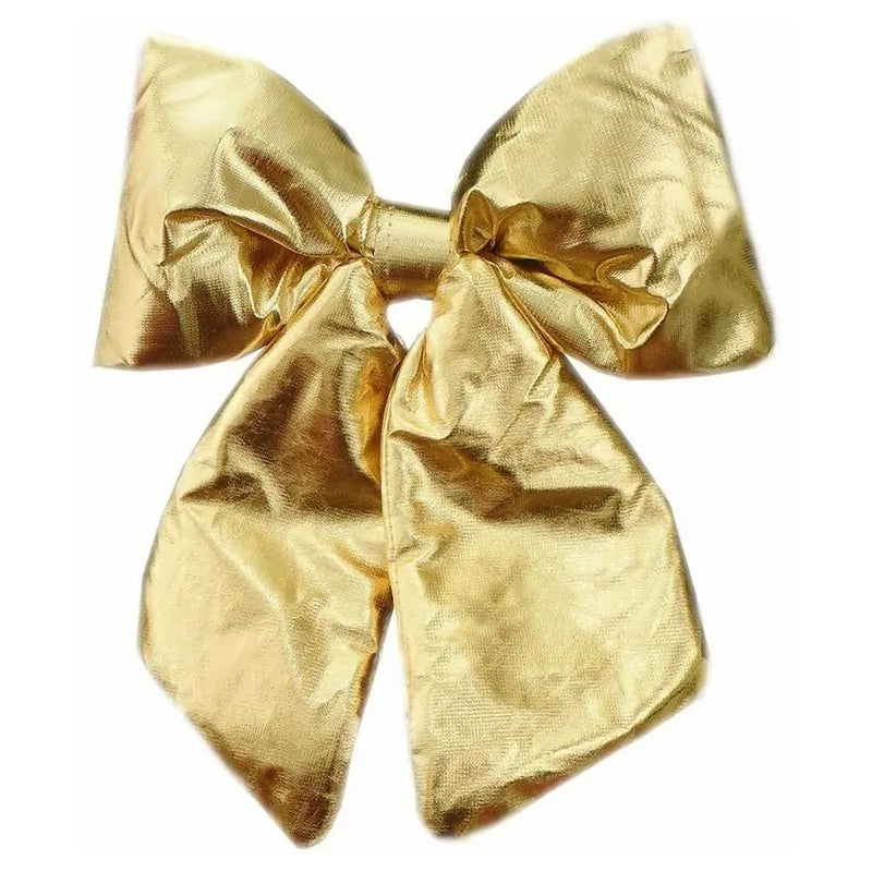 Addobbo Albero Di Natale Fiocco Oro 48cm - EDG