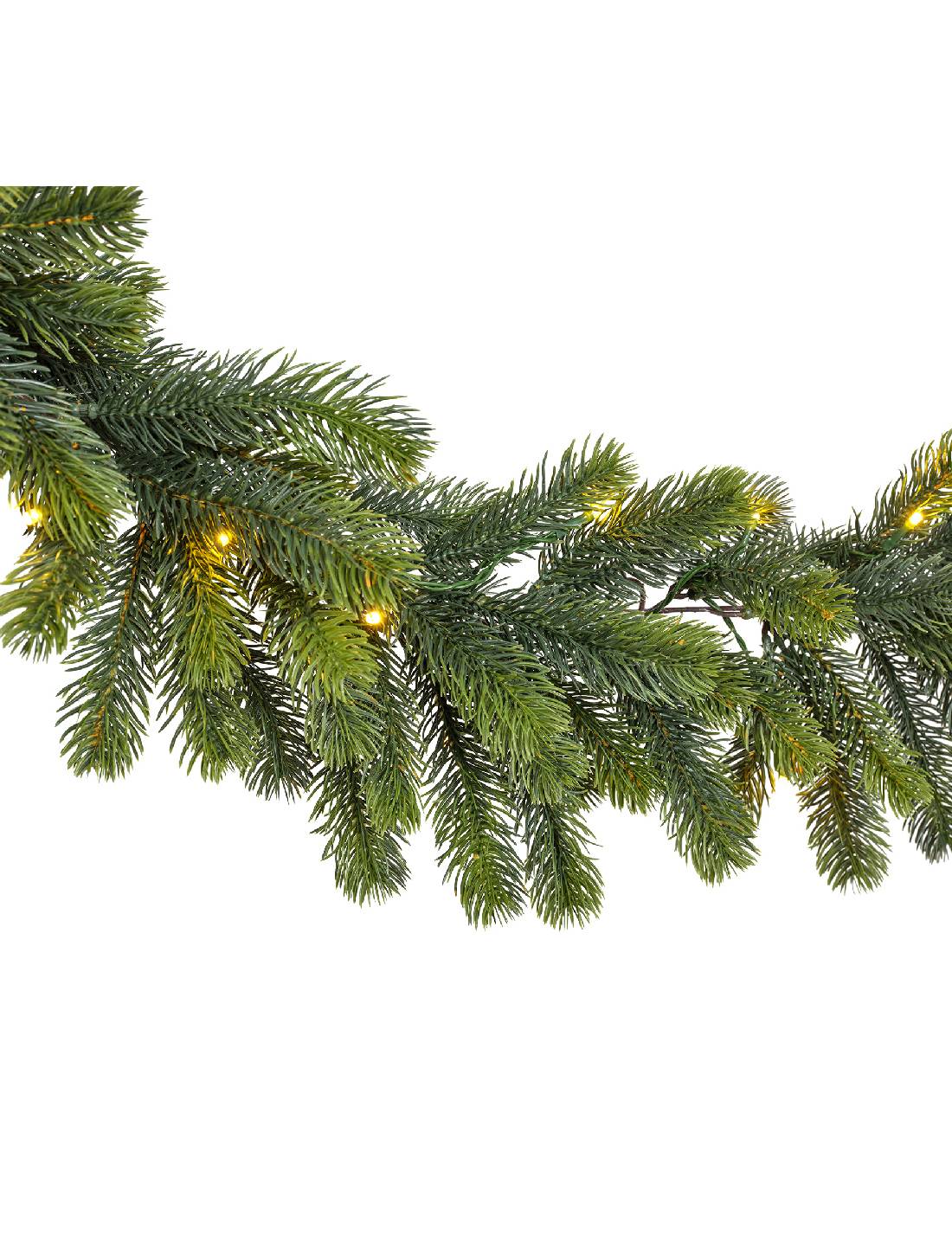 Decorazione Di Natale Ghirlanda Luminosa Con 35 LED 180cm