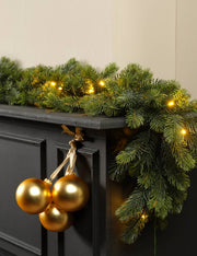 Decorazione Di Natale Ghirlanda Luminosa Con 35 LED 180cm