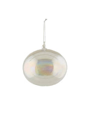 Pallina Albero Di Natale In Vetro Iridescente 15cm
