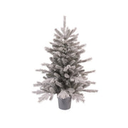 Mini Albero Di Natale Grandis Effetto Ghiacciato 90cm