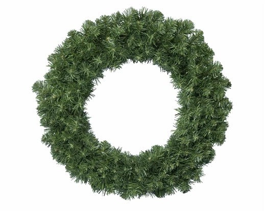 Fuoriporta Ghirlanda Corona Verde Classica 60cm