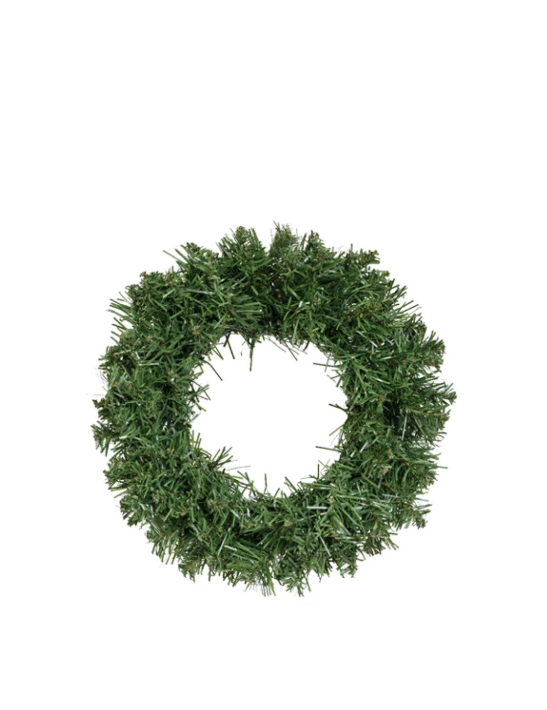 Fuoriporta Ghirlanda Corona Verde Classica 35cm