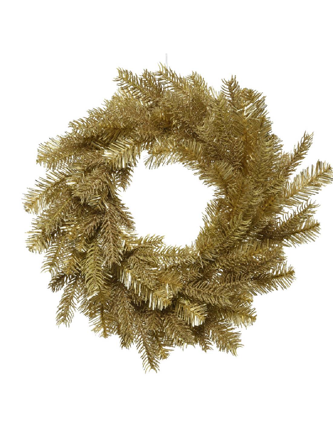 Ghirlanda Fuoriporta Glitter Oro 50cm