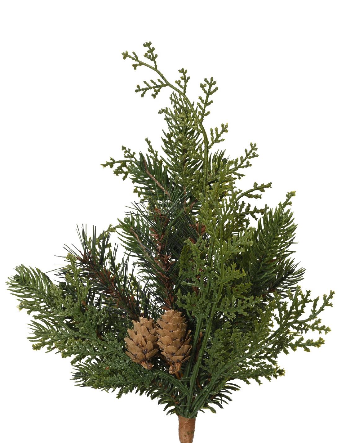 Ramo Cipresso Artificiale Decorativo 25cm