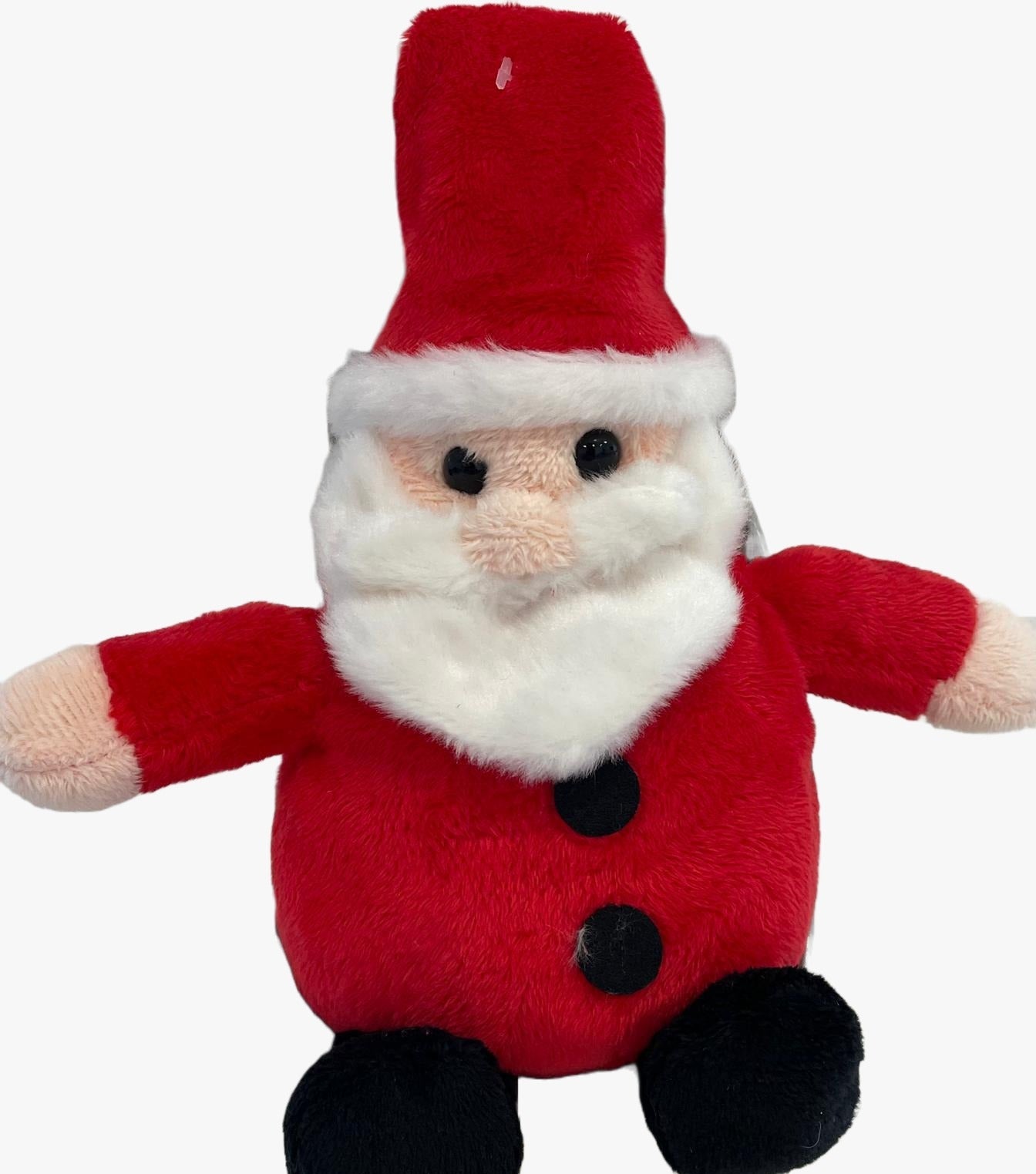 Peluche Babbo Natale Seduto Registra & Ripete 18CM