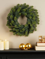 Decorazione Di Natale Ghirlanda Winnipeg Verde D40cm