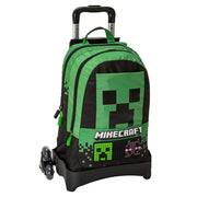 Zaino Comix Trolley Minecraft Verde