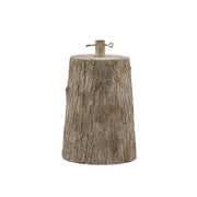Base Tronco Pino Naturale per Albero di Natale 43cm 13kg