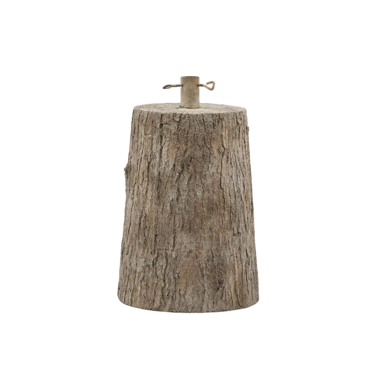 Base Tronco Pino Naturale per Albero di Natale 43cm 13kg