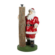 Base Albero Di Natale Babbo Natale Con Tronco 97cm EDG