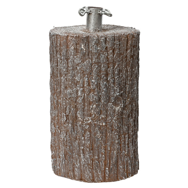 Base Tronco Pino Naturale In Resina Per Albero Di Natale diam.36cmx40cm