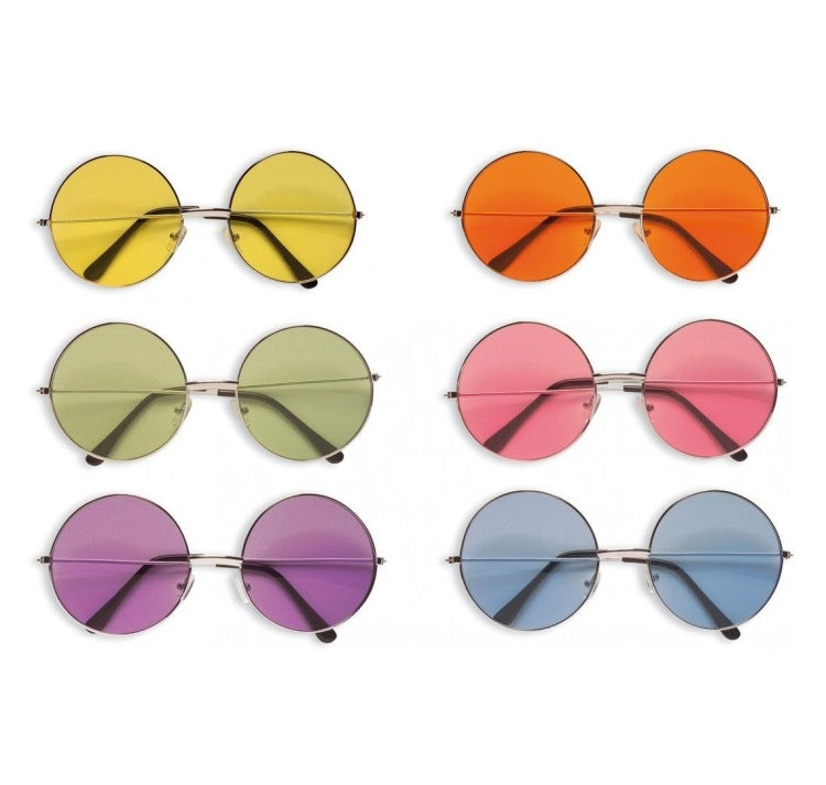 Occhiali Anni 70 Colori Assortiti Accessori Halloween E Carnevale