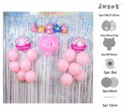 Set Palloncini Mylar Nascita Bambina 16pz.