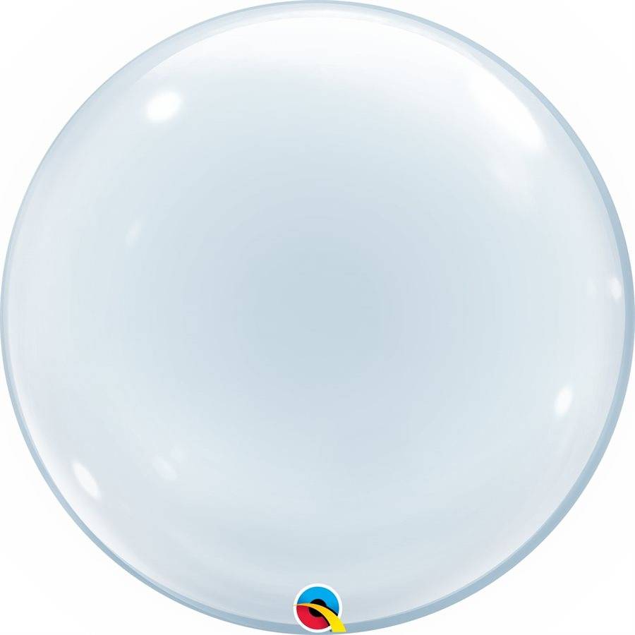 Palloncino Plastic Bubble Trasparente 24" 61cm