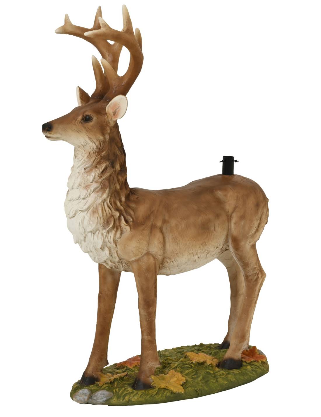 Base Albero Di Natale In Magnesio Renna Decorativa 130cm