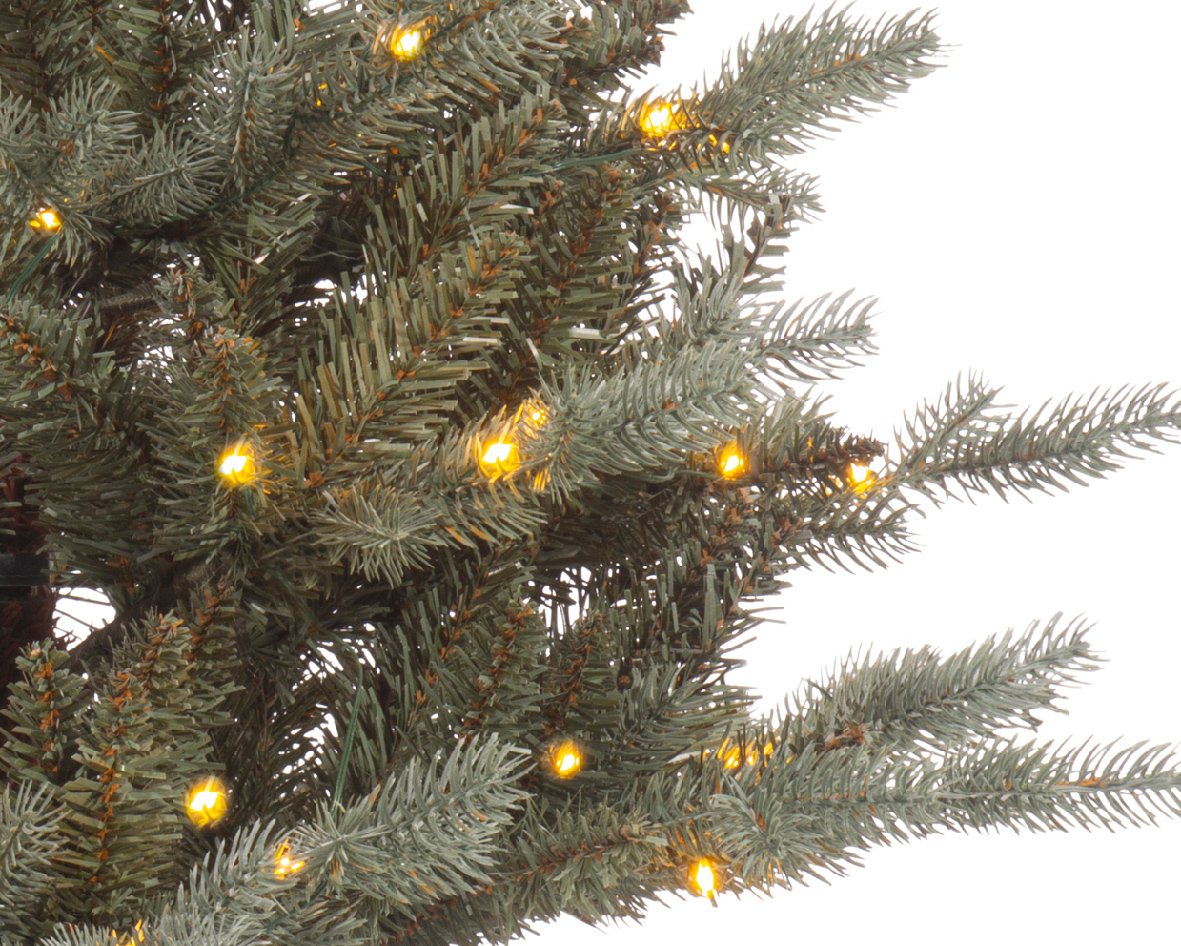 Mini Albero Di Natale Allison Pine Misty Pre Lit 150cm