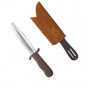 Coltello Nativo Americano Fodero Scamosciato