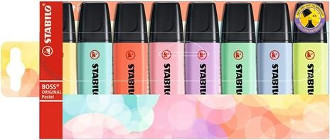 Stabilo Boss Pastel Evidenziatori 8pz.
