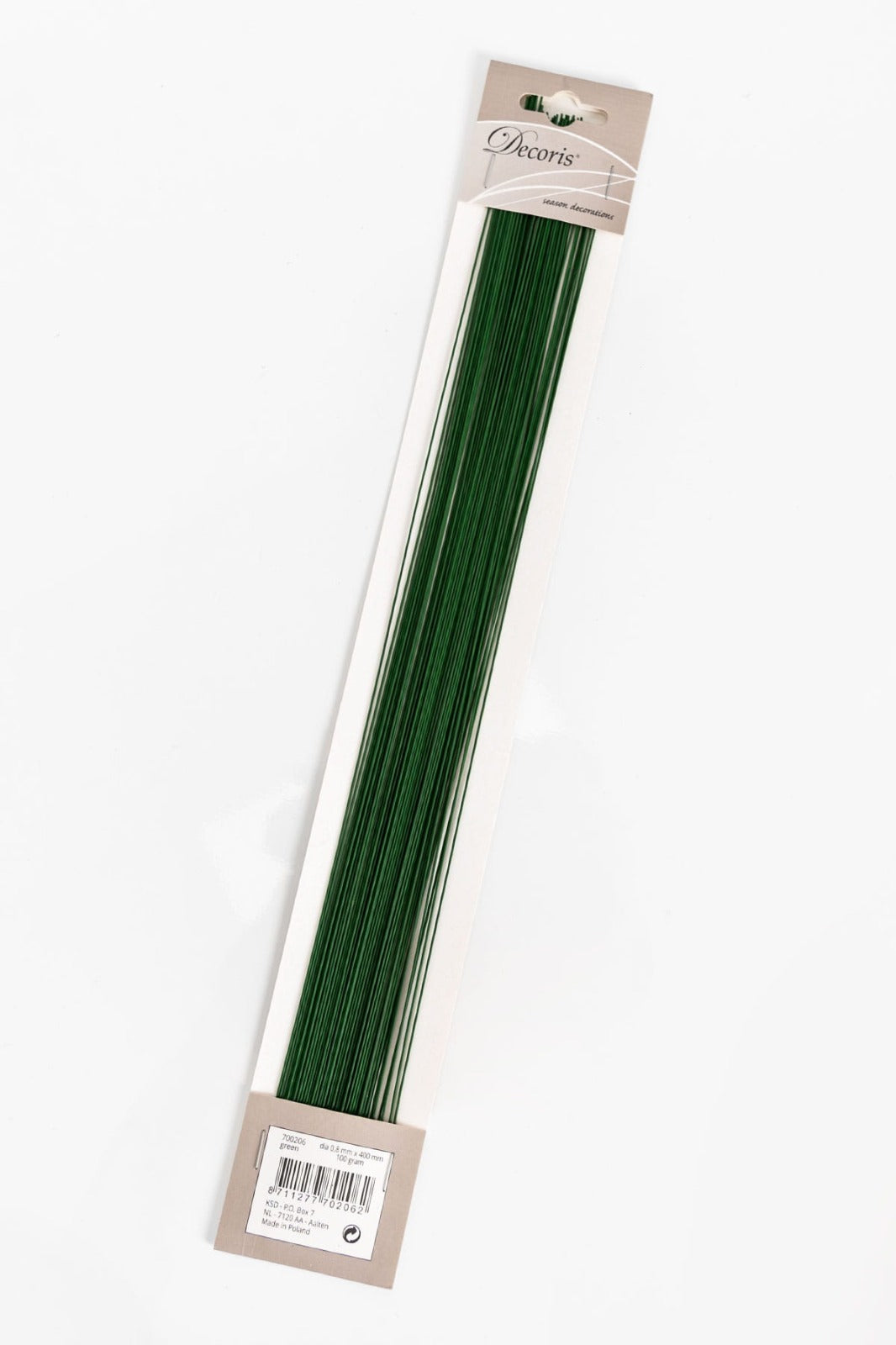 Filo di Ferro Verde 0,8x400mm