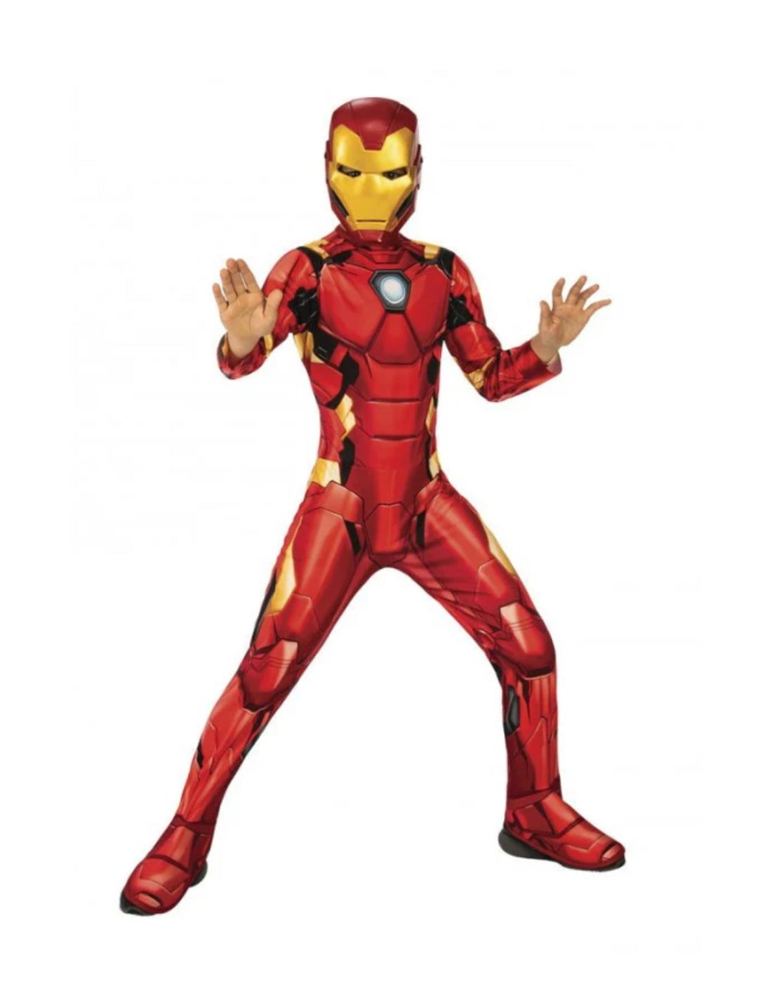 Costume Di Carnevale Bambino Marvel Vestito Iron Man Classico