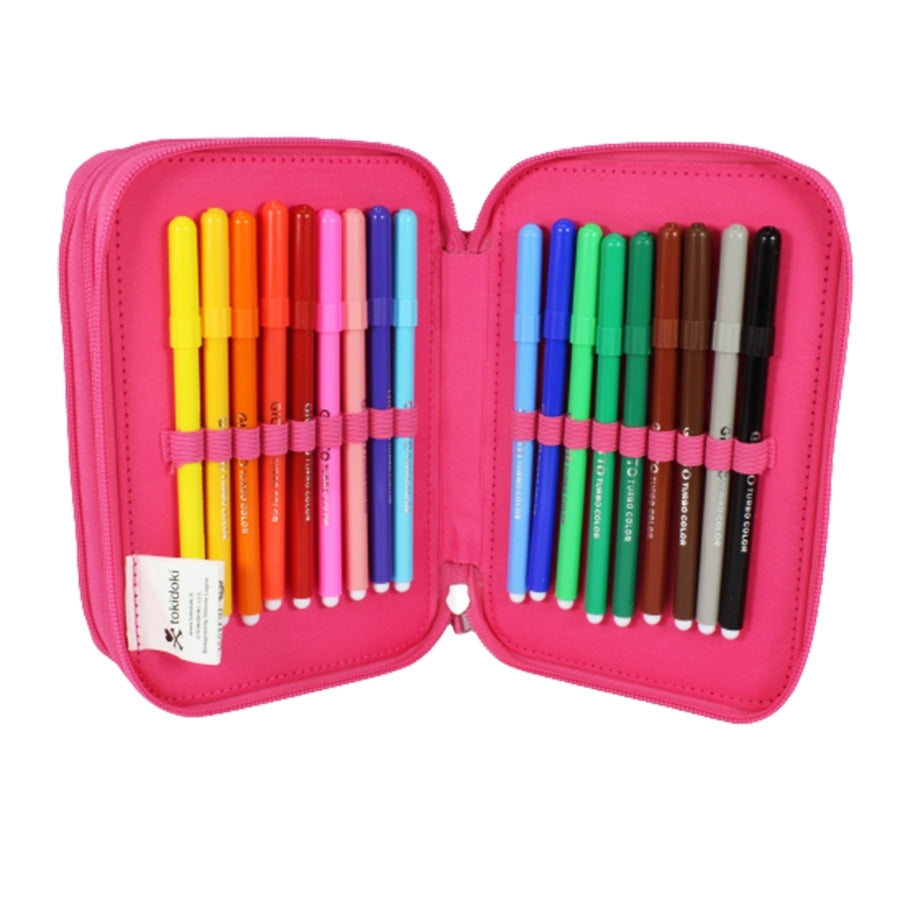Astuccio Completo 3 Zip TokiDoki