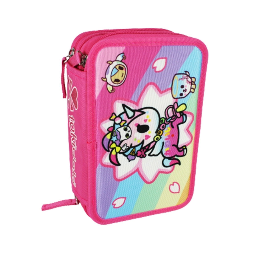 Astuccio Completo 3 Zip TokiDoki