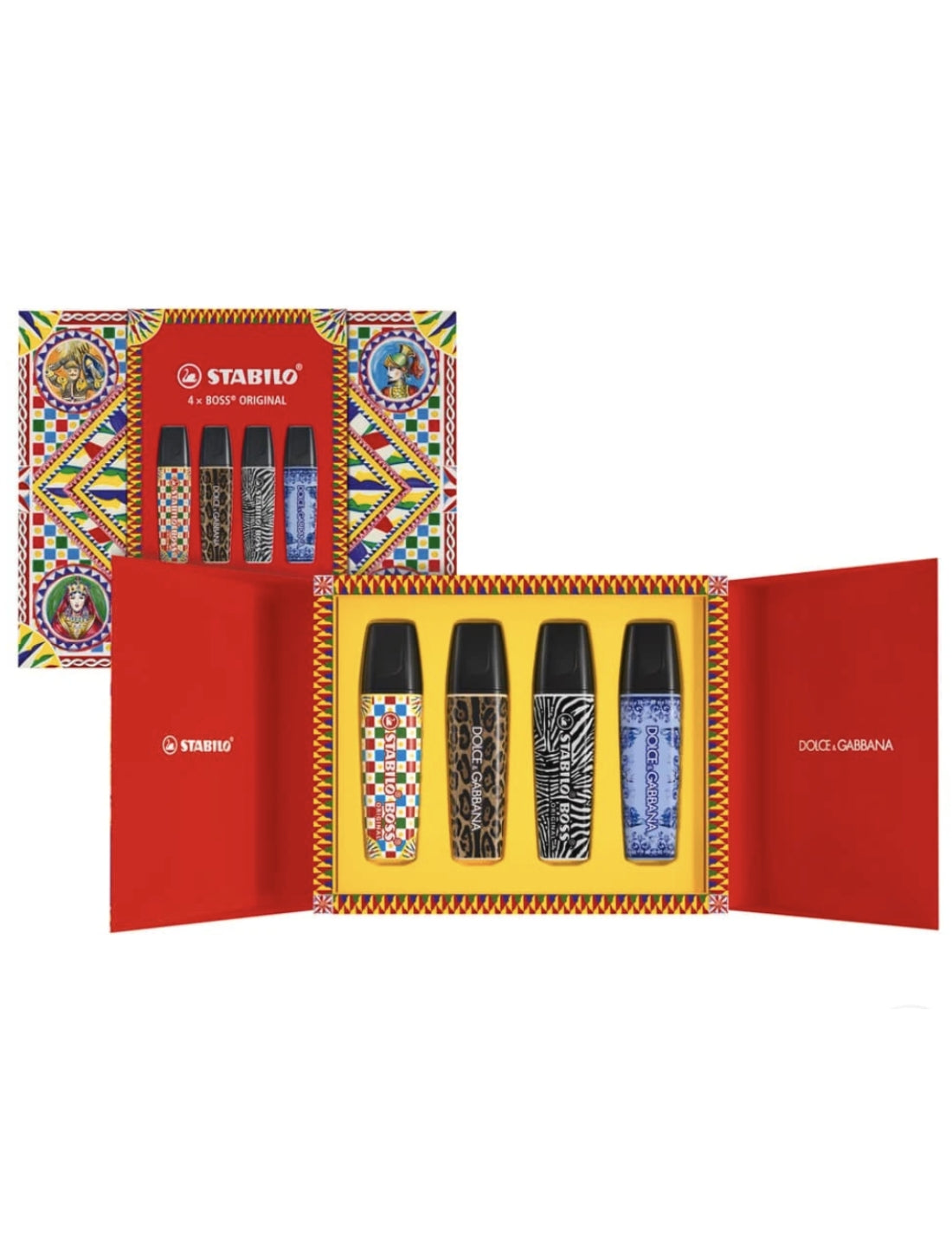 Evidenziatori Stabilo X D&G Limited Edition Cofanetto Regalo 4pz