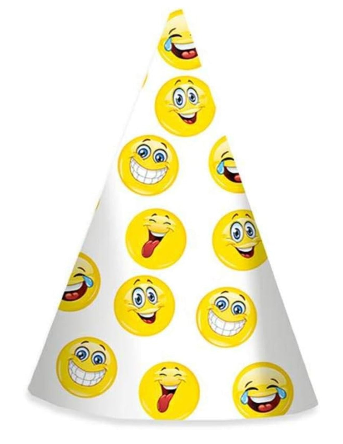 Cappellini Da Festa Emoticons 6pz