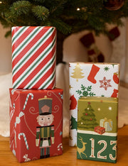 Rotolo Carta Regalo Natalizia 200cm