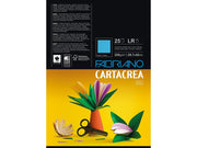 Cartacrea Fabriano Cartoncino Double Face Liscio/Ruvido 220gr 29,7x42cm Cielo