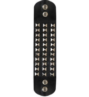 Bracciale Borchiato Nero Accessori Halloween E Carnevale