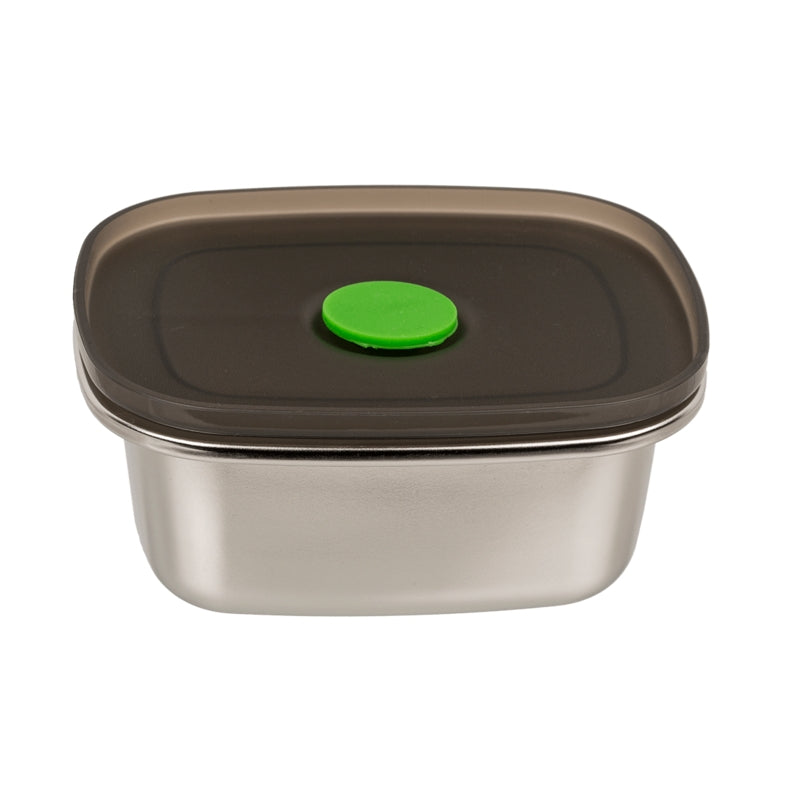Contenitore Alimentare Acciaio Inox Con Coperchio Sottovuoto 250ml