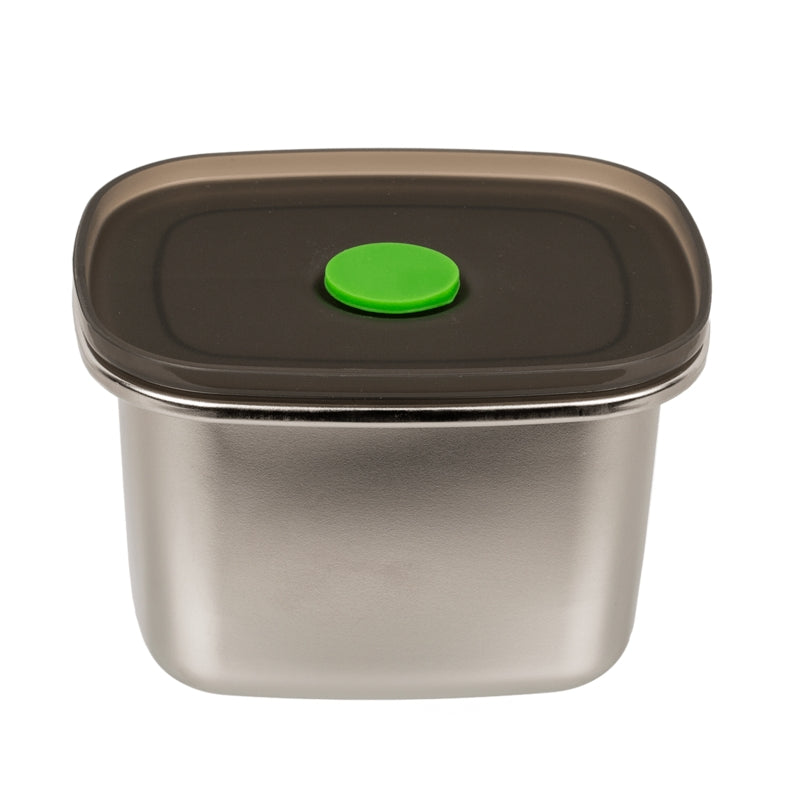 Contenitore Alimentare Acciaio Inox Con Coperchio Sottovuoto 450ml