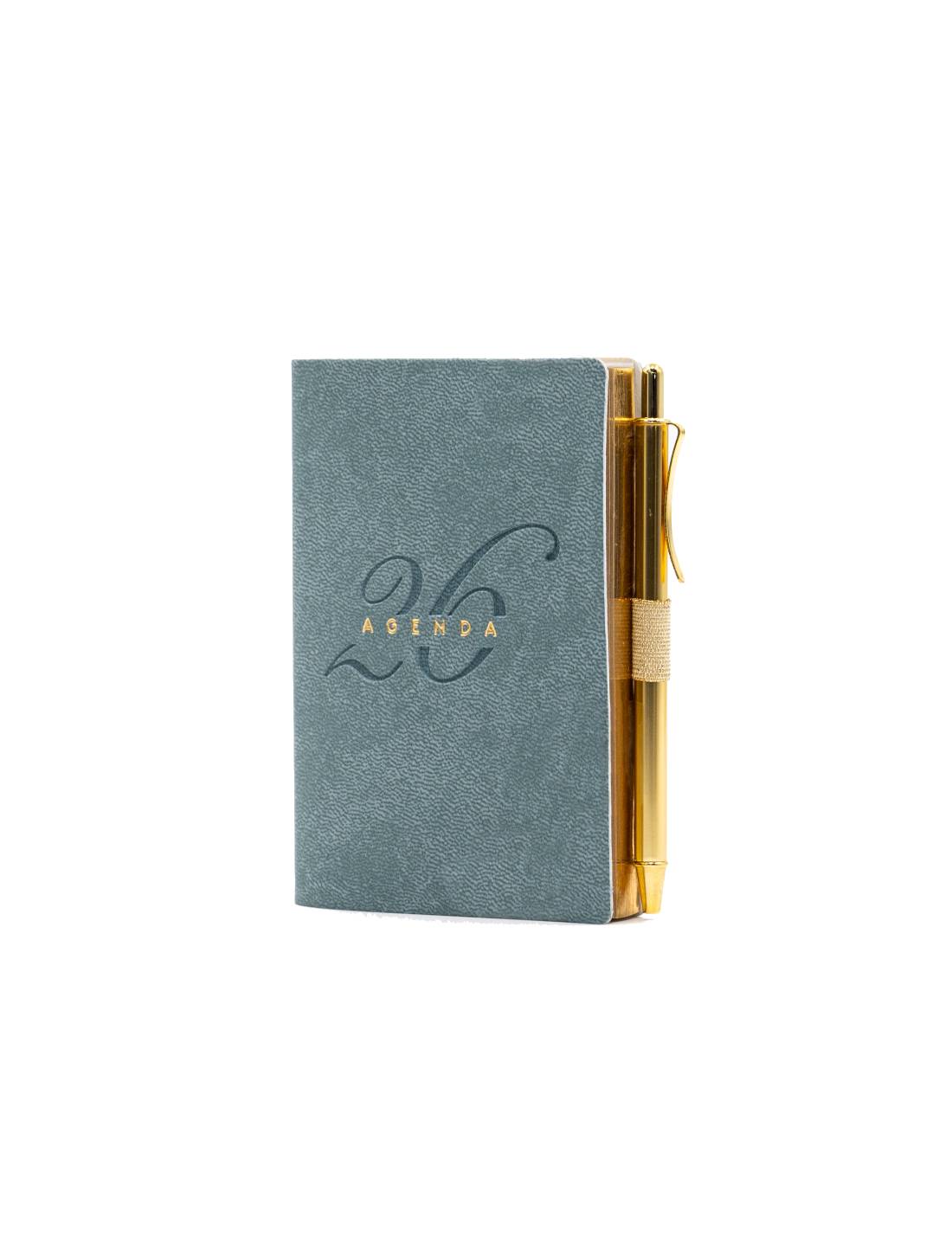 Agenda InTempo Giornaliera Similpelle Gold 2026 7x11cm