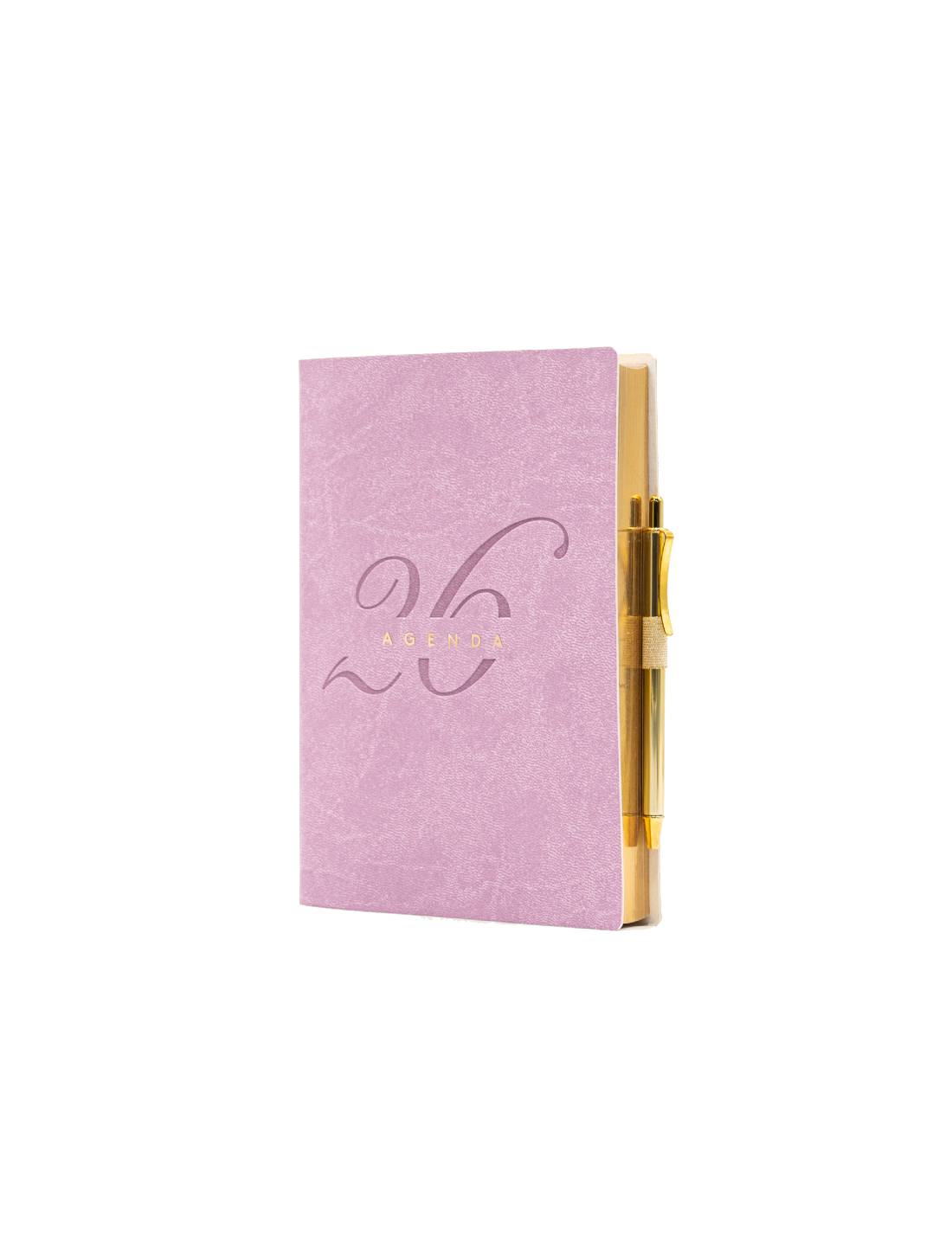Agenda InTempo Giornaliera Similpelle Gold 2026 10x15cm