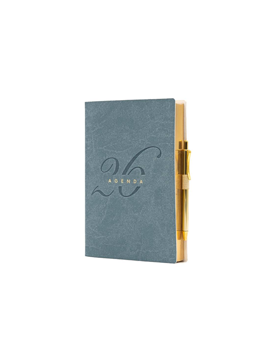 Agenda InTempo Giornaliera Similpelle Gold 2026 10x15cm