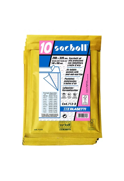 Confezione 10 Buste Bolle D'Aria D 200x320mm