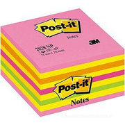Post-It Bigliettini Adesivi Super Sticky 76x76mm 6 Blocchi 90 Fogli Color Neon