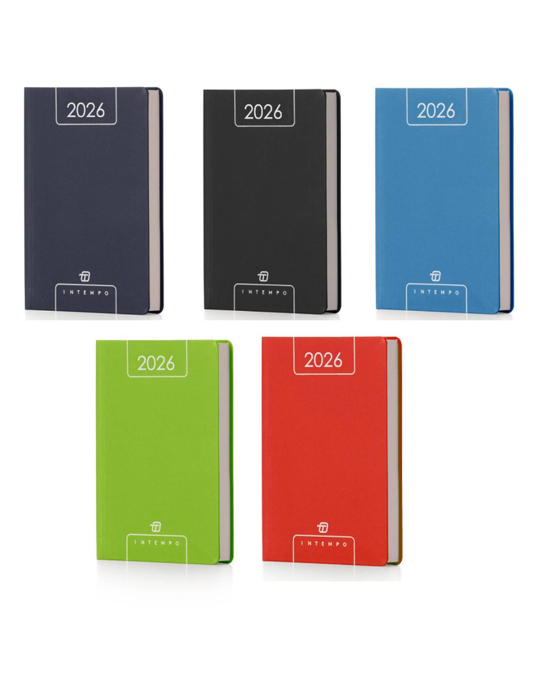 Agenda InTempo Giornaliera 12 Mesi 2026 Alfa 15x21cm